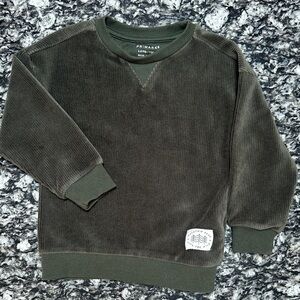 Primark Kid’s Olive Crewneck Corduroy Sweater